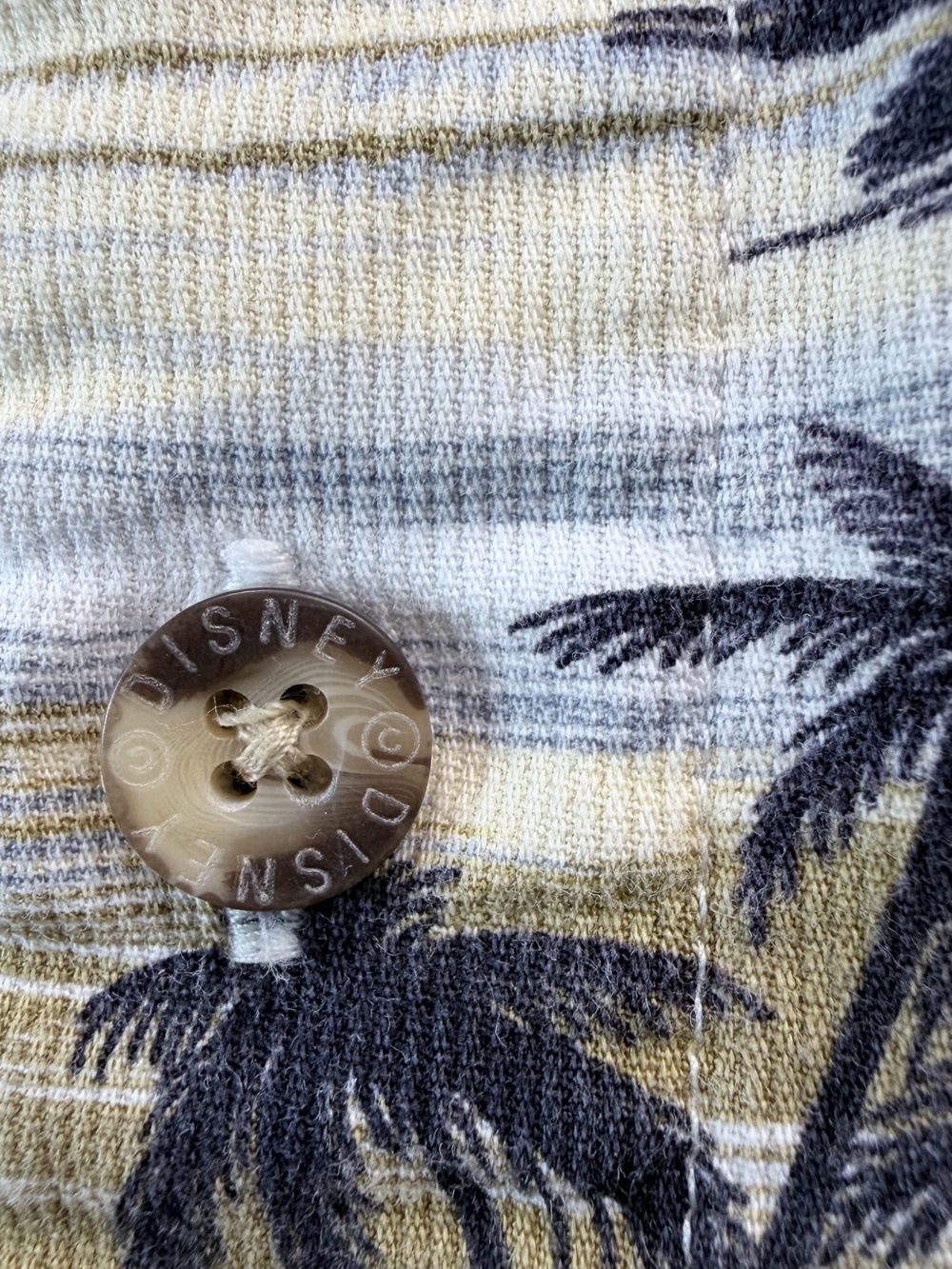 Boys Short-Sleeve Hawaiian Shirt - Light Blue & Yellow Tropical Print - Picture 8 of 14